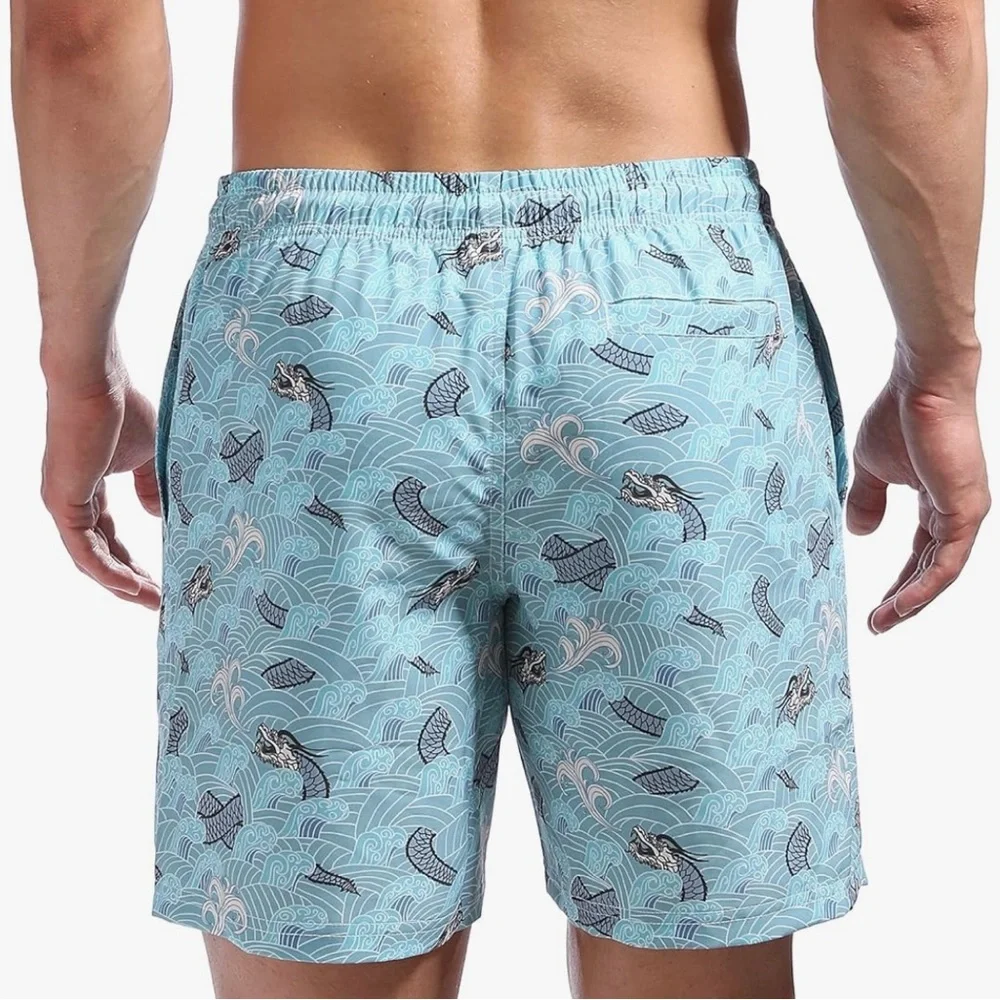 NWT Biwisy Men’s Printed Swim Trunk
